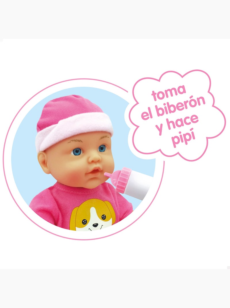 Bambola con cane e accessori colorbaby N/D - Kiabi