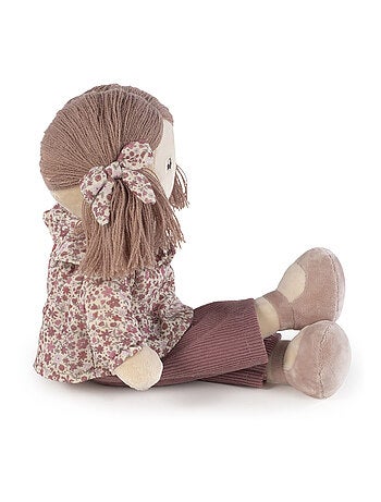 Bambola di peluche bibi per bambini, fiori di ciliegio | Pasito a pasito