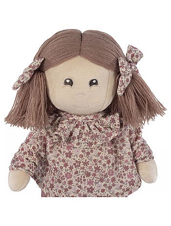 Bambola di peluche bibi per bambini, fiori di ciliegio | Pasito a pasito