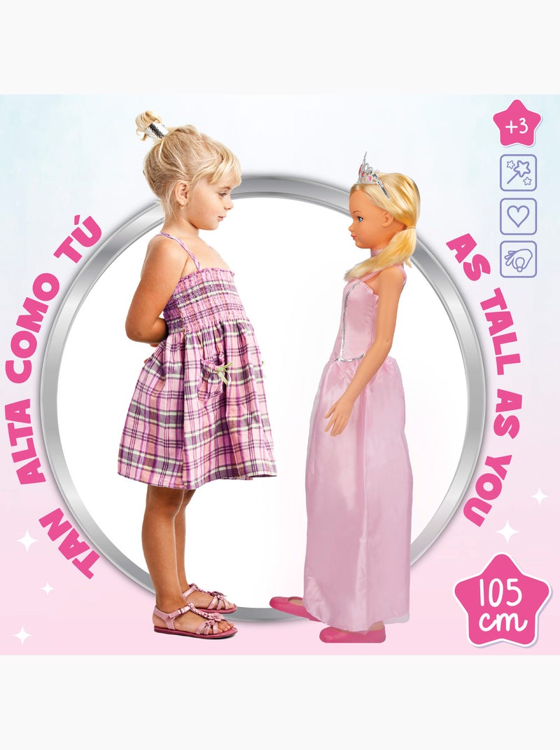 Bambola grande 105 cm maria principessa N/D - Kiabi