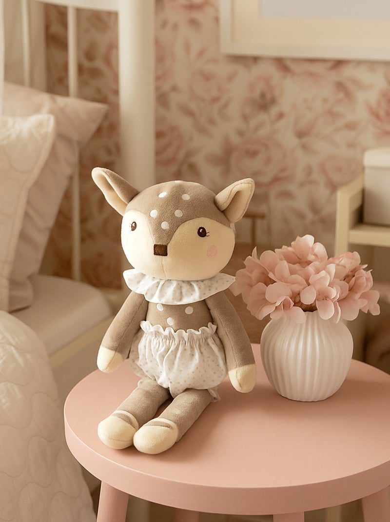 Bambola in peluche piccolo cervo, nara | Pasito a pasito Marrone cioccolato - Kiabi