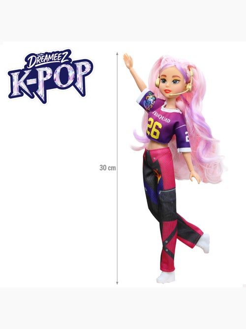 Bambola k-pop diva squad con accessori 30 cm + 3 anni - Kiabi
