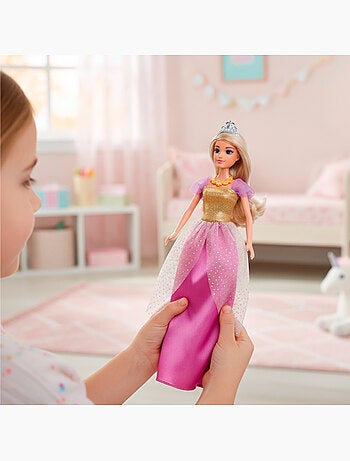 Bambola principessa 30 cm con abiti e accessori isabella