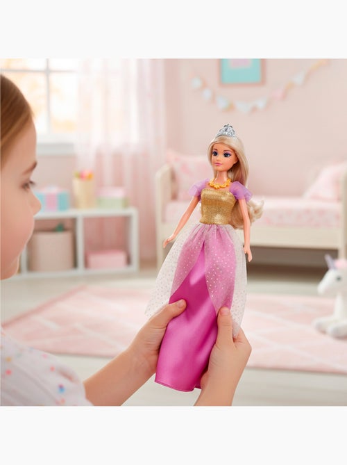 Bambola principessa 30 cm con abiti e accessori isabella - Kiabi