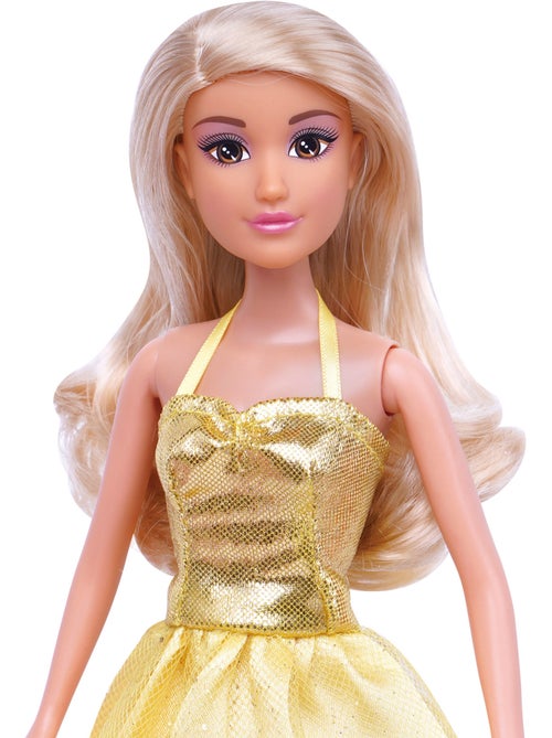 Bambola principessa 30 cm con abiti e accessori isabella - Kiabi