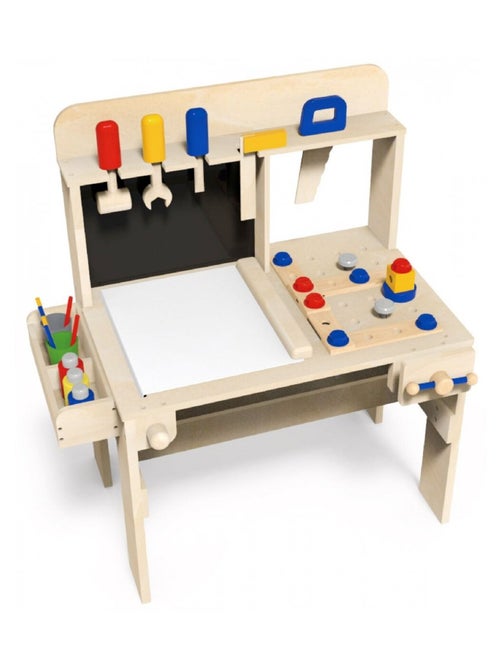 Banco da lavoro legno bimbi con cintura attrezzi Mamabrum - Kiabi