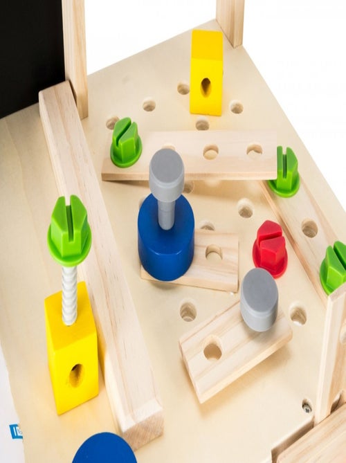 Banco da lavoro legno bimbi con cintura attrezzi Mamabrum - Kiabi