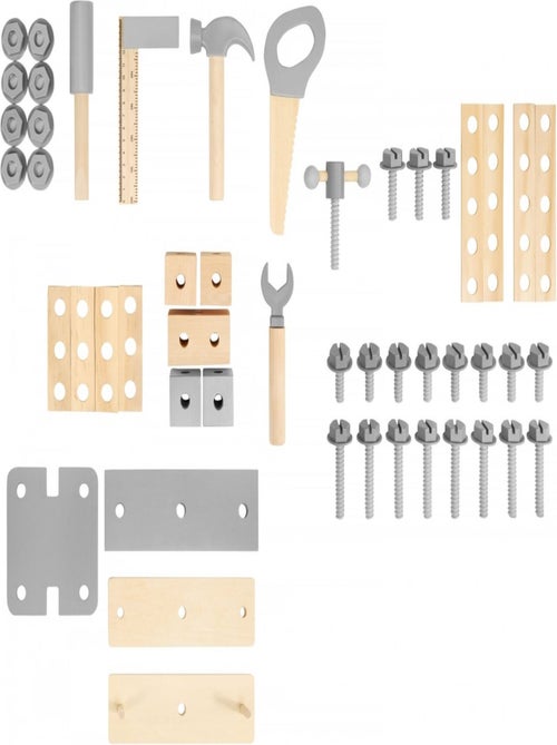 Banco da lavoro XXL legno 50 pezzi con cintura Mamabrum - Kiabi