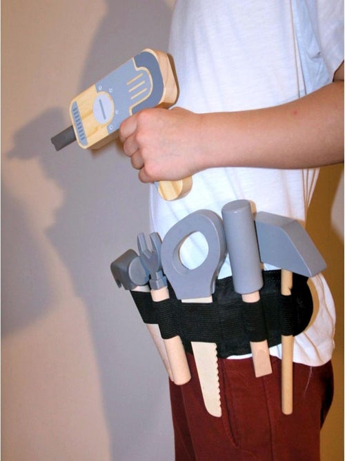 Banco da lavoro XXL legno 50 pezzi con cintura Mamabrum - Kiabi