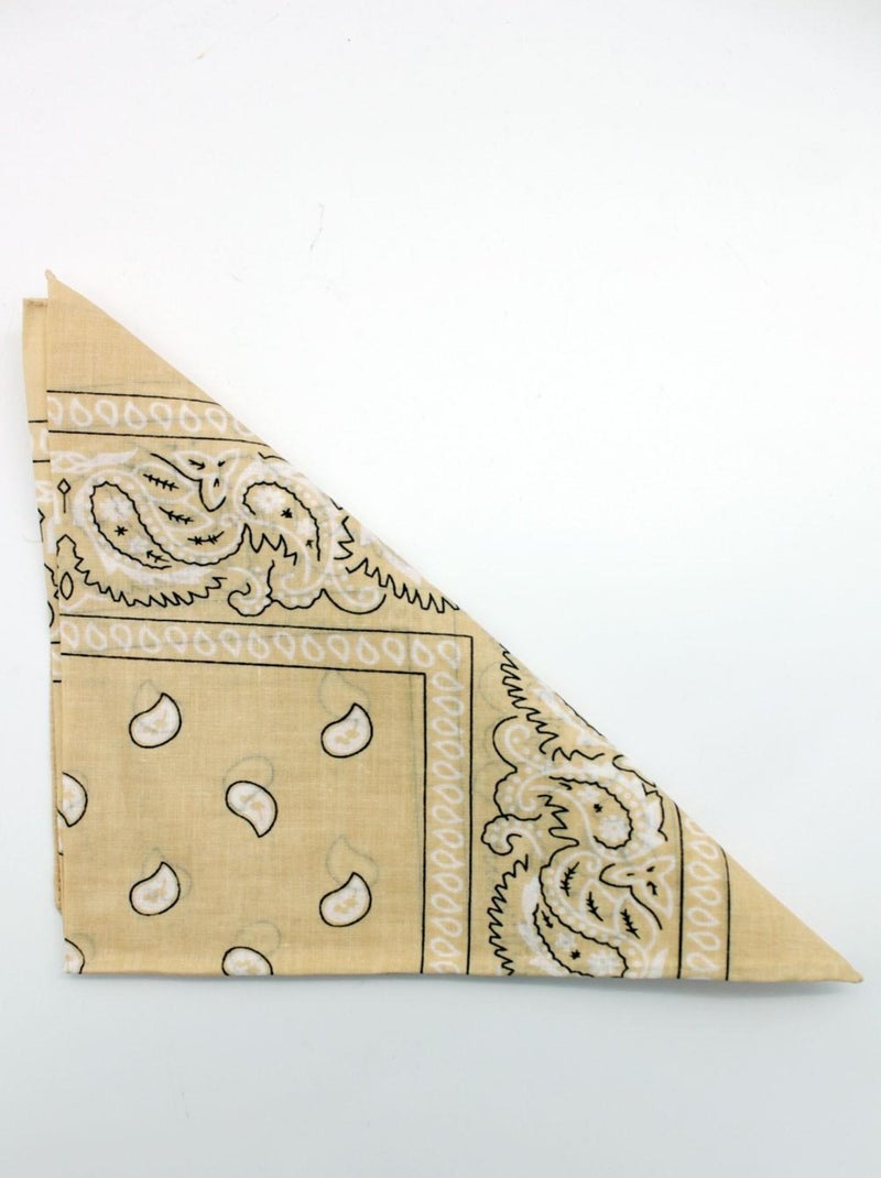 Bandana in cotone Kebello Beige - Kiabi