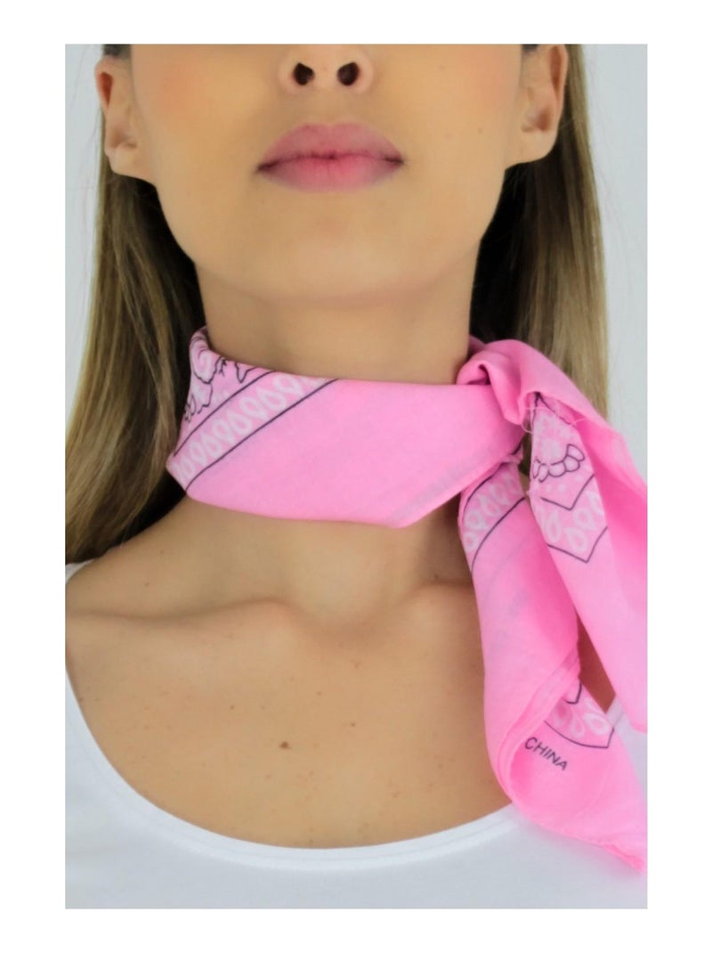 Bandana in cotone Kebello Rosa - Kiabi