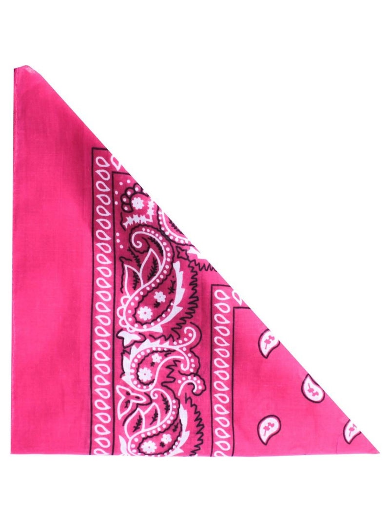 Bandana in cotone Kebello Rosa fucsia - Kiabi