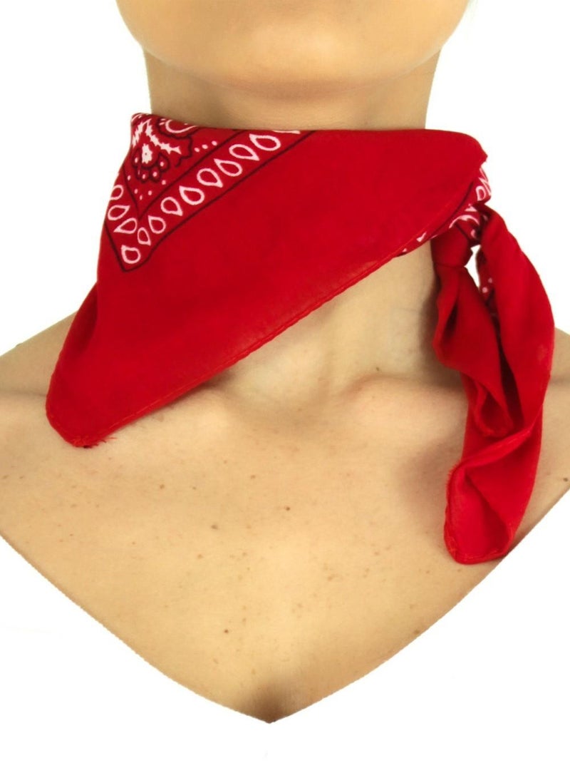 Bandana in cotone Kebello Rosso - Kiabi