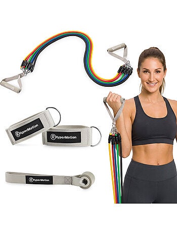 Bande elastiche hypermotion per allenamento di forza e riabilitazione