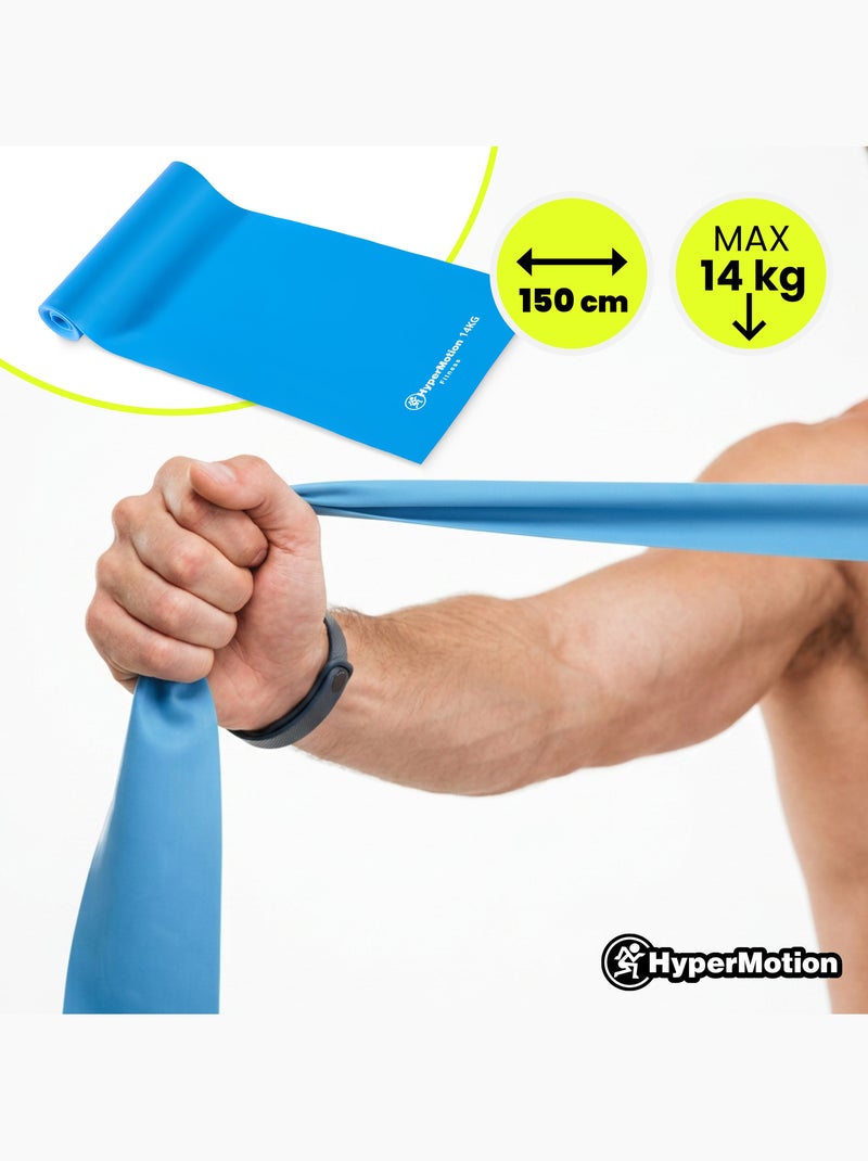 Bande elastiche hypermotion per uomini per forza e massa muscolare Nero - Kiabi