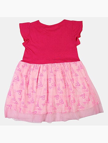 Barbie - abito stampato senza maniche, gonna in tulle