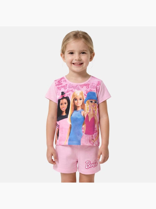 Barbie - Completo maglietta e short - Kiabi