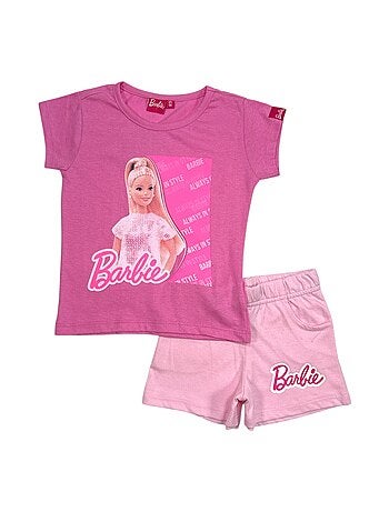 Barbie - Completo maglietta e short