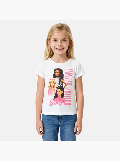 Barbie - maglietta a maniche corte con stampa, collo rotondo - Kiabi