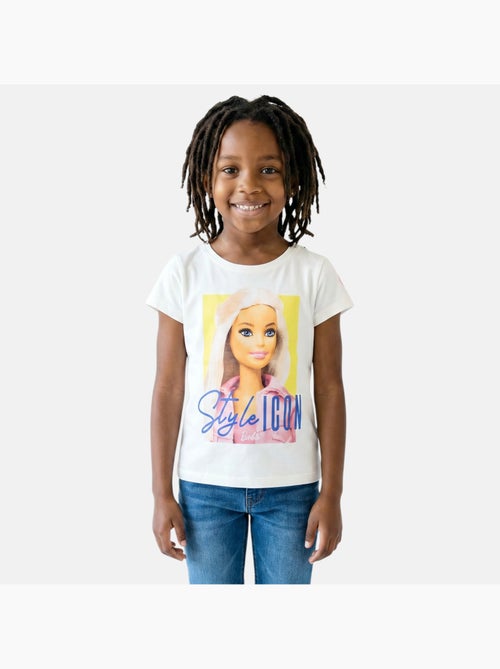 Barbie - maglietta a maniche corte con stampa, collo rotondo - Kiabi