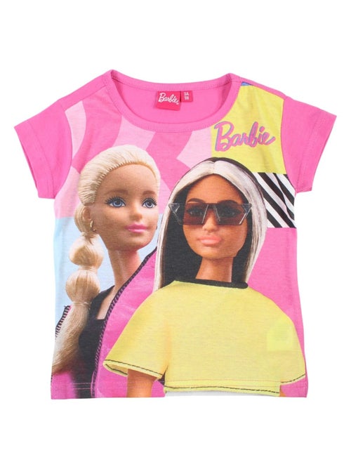 Barbie - maglietta a maniche corte con stampa, collo rotondo - Kiabi