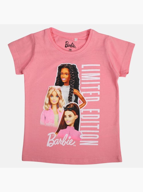Barbie - maglietta a maniche corte con stampa, collo rotondo - Kiabi