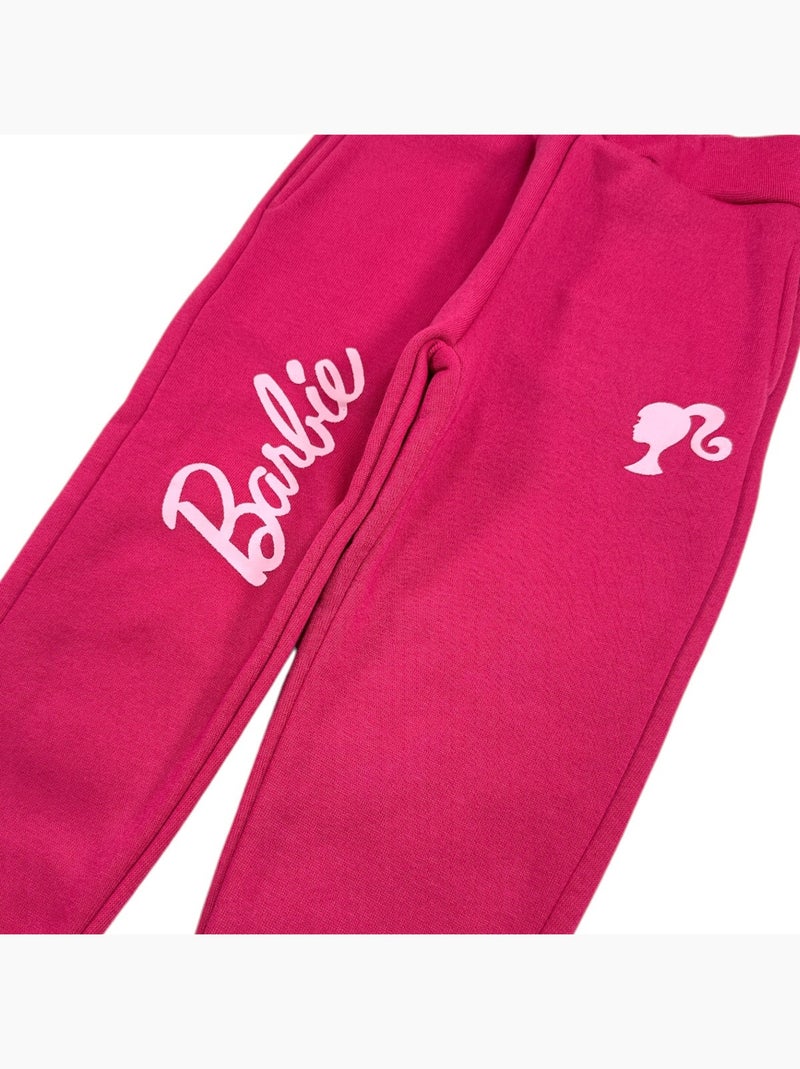 Barbie - Pantaloni tuta Rosa fucsia - Kiabi