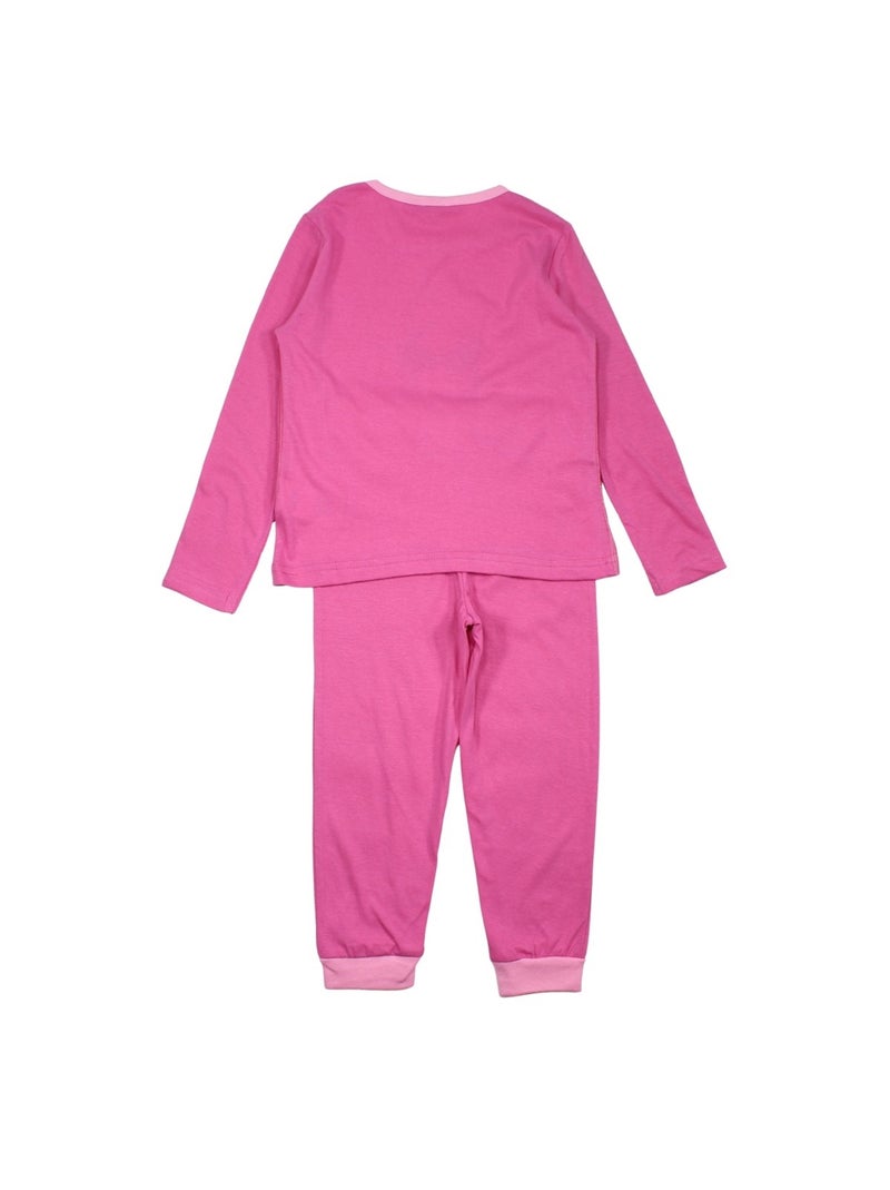 Barbie - Pigiama in cotone da bambina Rosa fucsia - Kiabi
