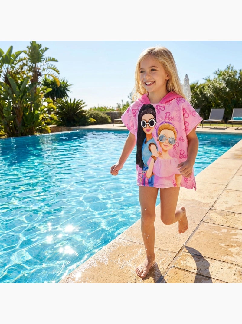 Barbie - Poncho bambina Rosa - Kiabi