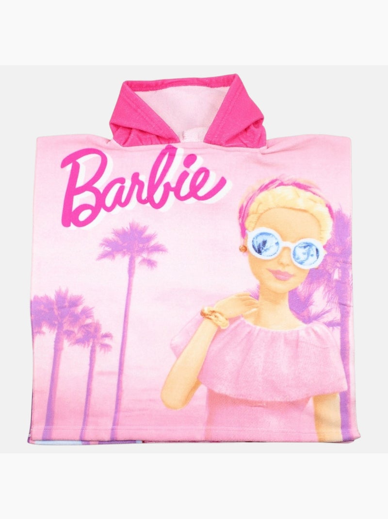 Barbie - Poncho Rosa - Kiabi