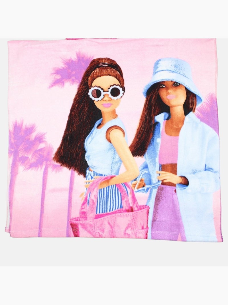 Barbie - Poncho Rosa - Kiabi