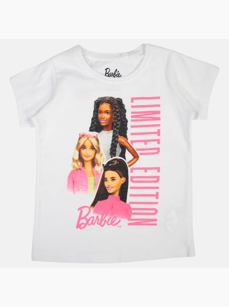 Barbie - T-shirt a maniche corte bambina Bianco - Kiabi