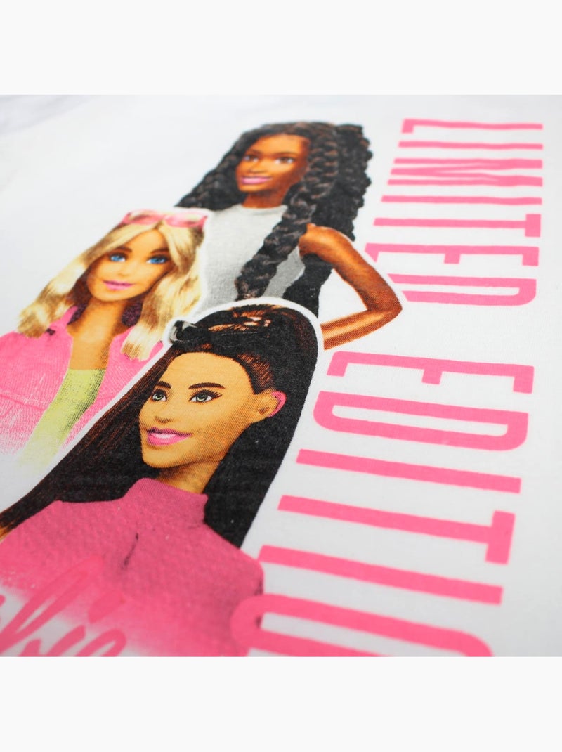 Barbie - T-shirt a maniche corte bambina Bianco - Kiabi