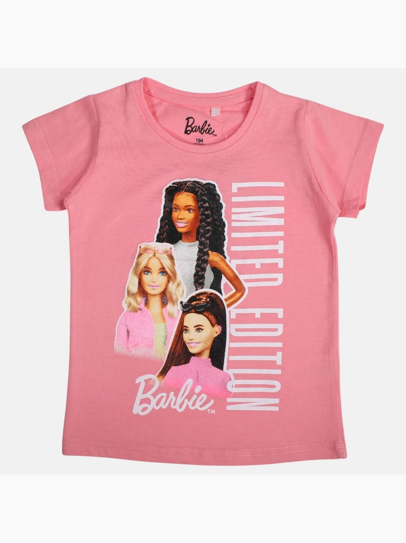 Barbie - T-shirt a maniche corte bambina Rosa - Kiabi