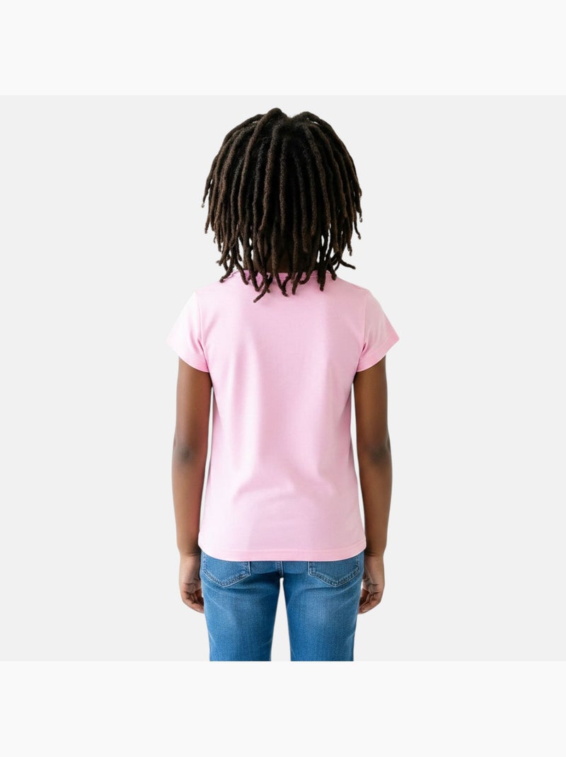 Barbie - T-shirt Rosa chiaro - Kiabi