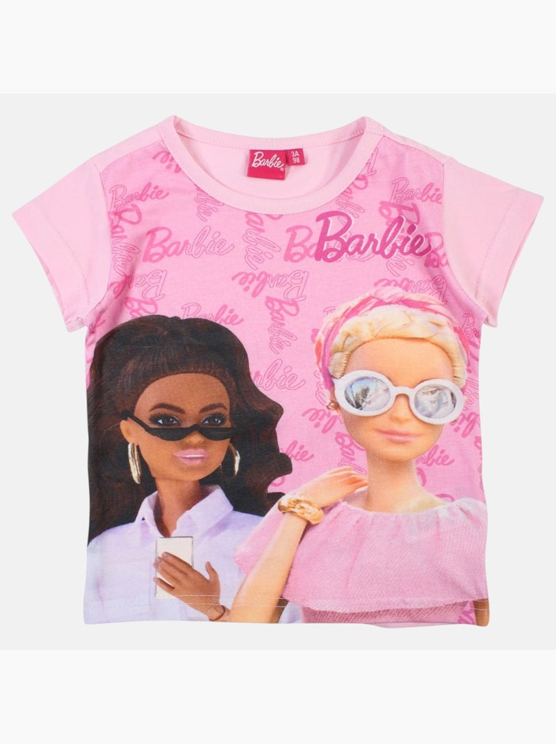 Barbie - T-shirt Rosa chiaro - Kiabi