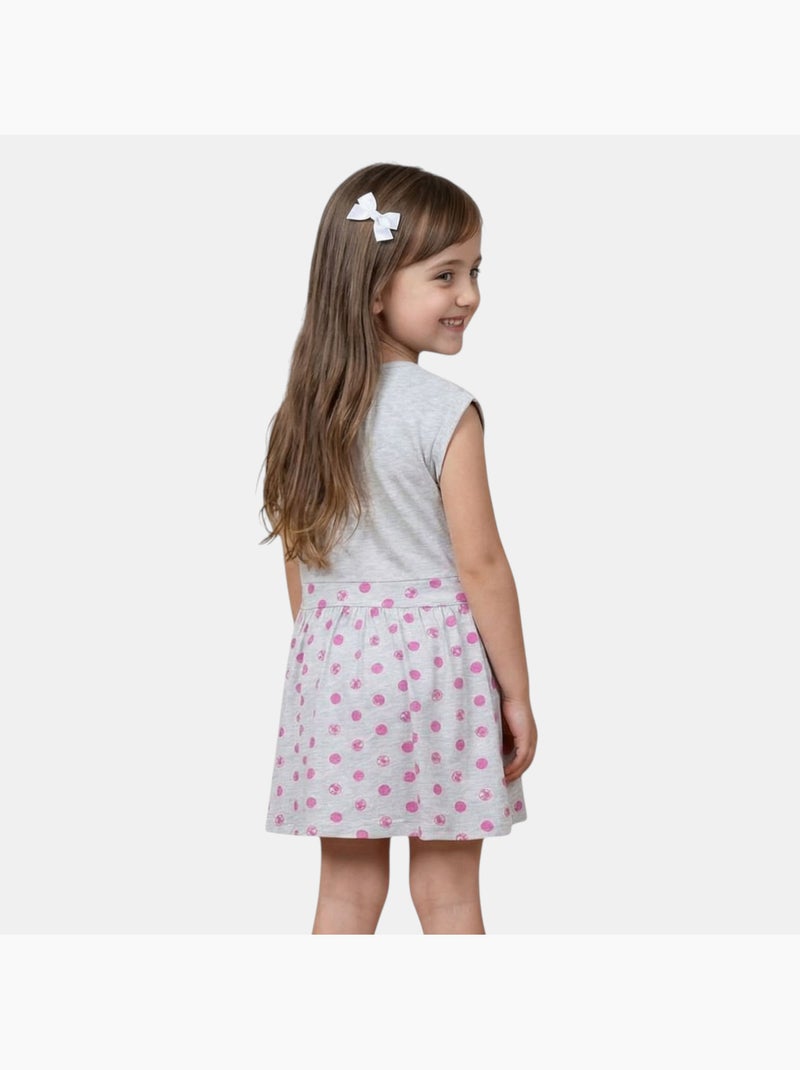 Barbie - Vestito bambina Grigio - Kiabi