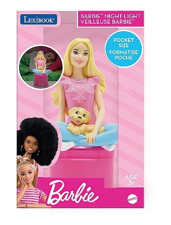Barbie 3D design luce notturna tascabile cambia colore