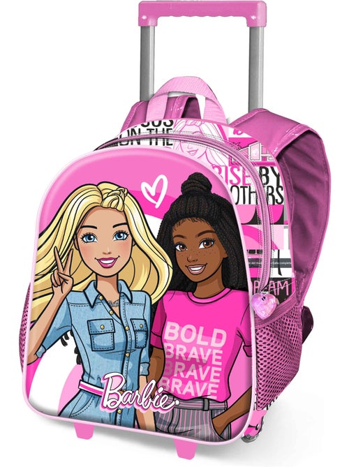 Barbie Brave Zainetto 3D con Ruote Piccolo, Rosa - Kiabi