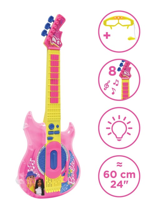 Barbie Chitarra elettronica con microfono in forma di occhiali - Kiabi