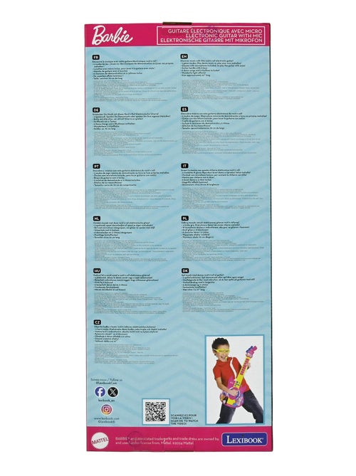 Barbie Chitarra elettronica con microfono in forma di occhiali - Kiabi