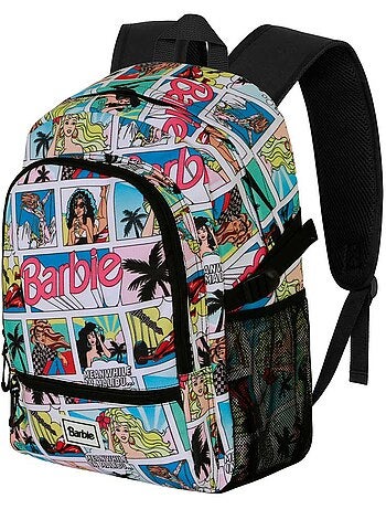 Barbie Comic Zaino Fight FAN 2.2, Multicolore