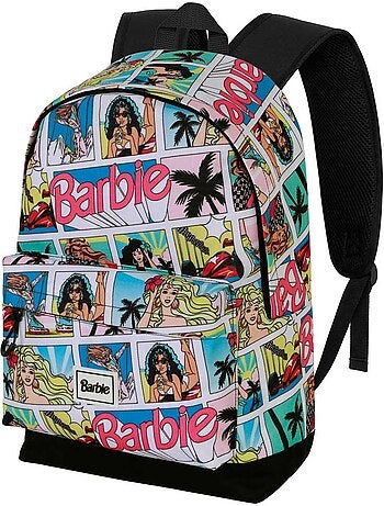 Barbie comic zaino hs fan 2.2, multicolore