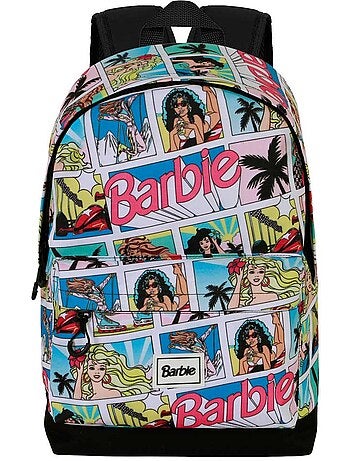 Barbie comic zaino hs fan 2.2, multicolore