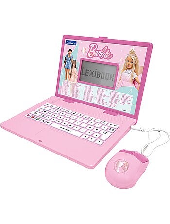 Barbie computer portatile educativo bilingue con 164 attività (EN/IT)