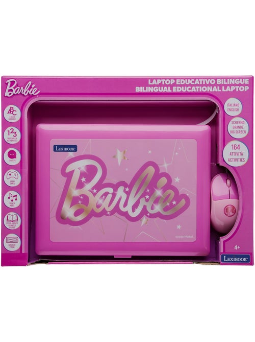 Barbie computer portatile educativo bilingue con 164 attività (EN/IT) - Kiabi Barbie computer portatile educativo bilingue con 164 attività (EN/IT) - Kiabi