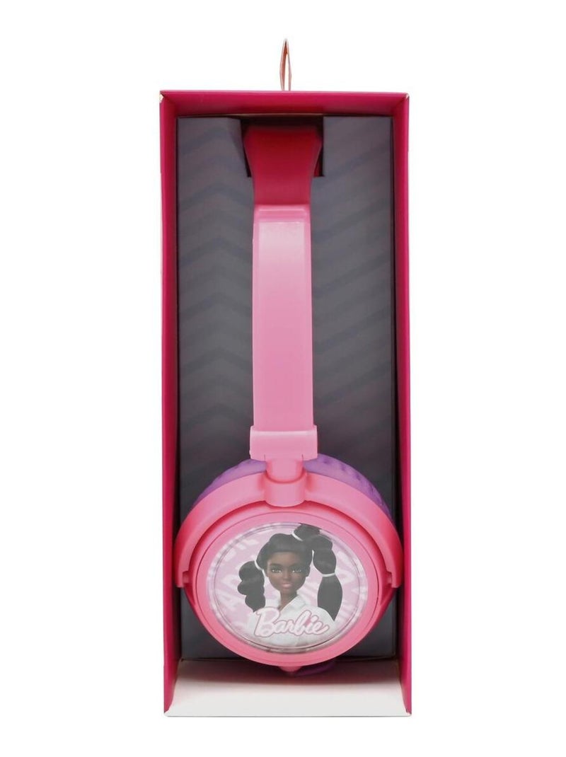 Barbie Cuffia stereo a filo pieghevole con limitazione sicura del volume Rosa - Kiabi