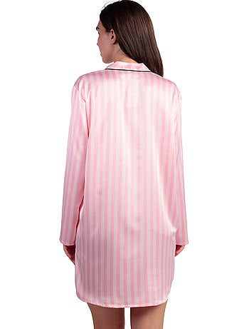 BARBIE Elegante Barbie Satin Open Long Sleeve Canotta per Donna