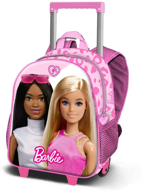 Barbie Fashionista Zainetto 3D con Ruote Piccolo, Rosa - Kiabi Barbie Fashionista Zainetto 3D con Ruote Piccolo, Rosa - Kiabi