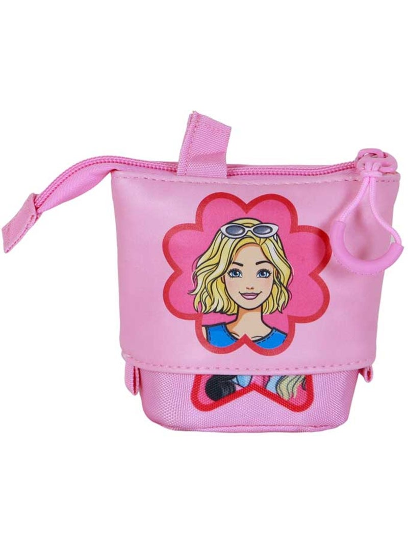 Barbie Flower Astuccio Cute + 2 Penne Gel Cancellabili, Rosa Rosa - Kiabi